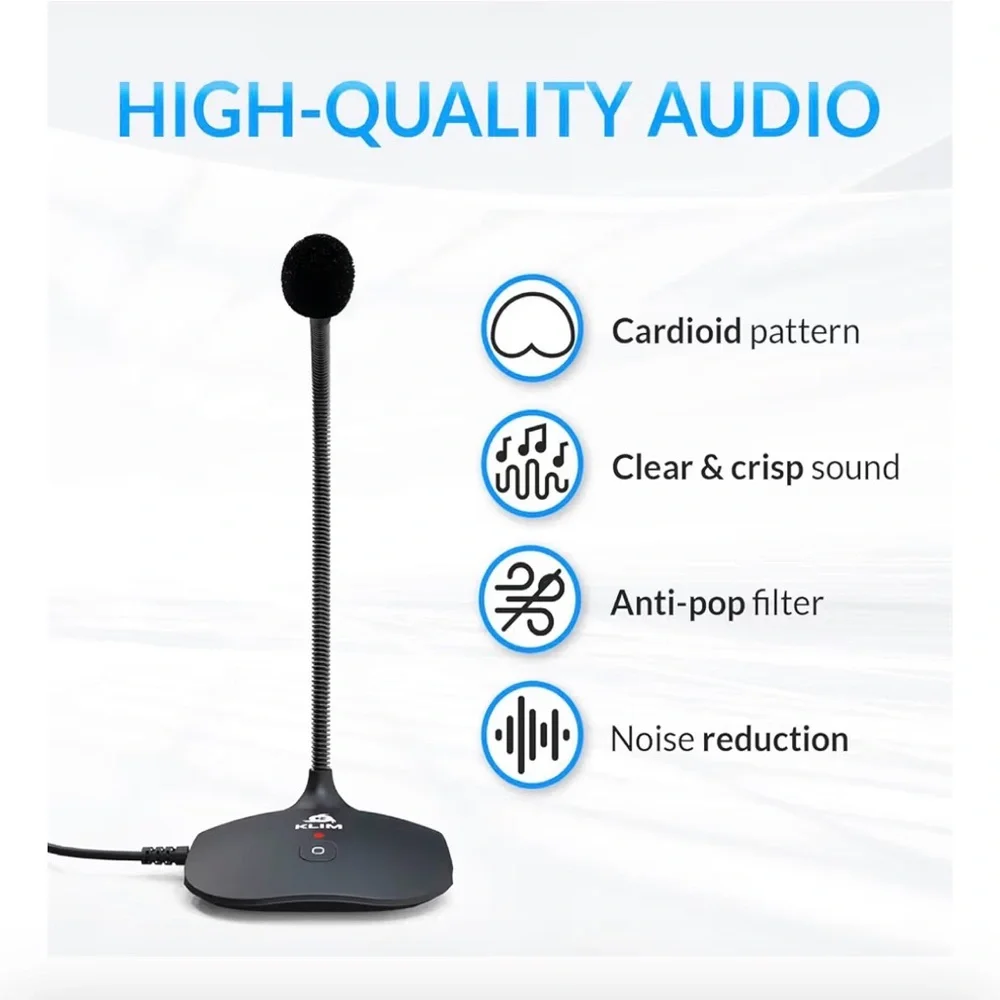 🎤 KLIM Talk Multimedia Microphone 💻